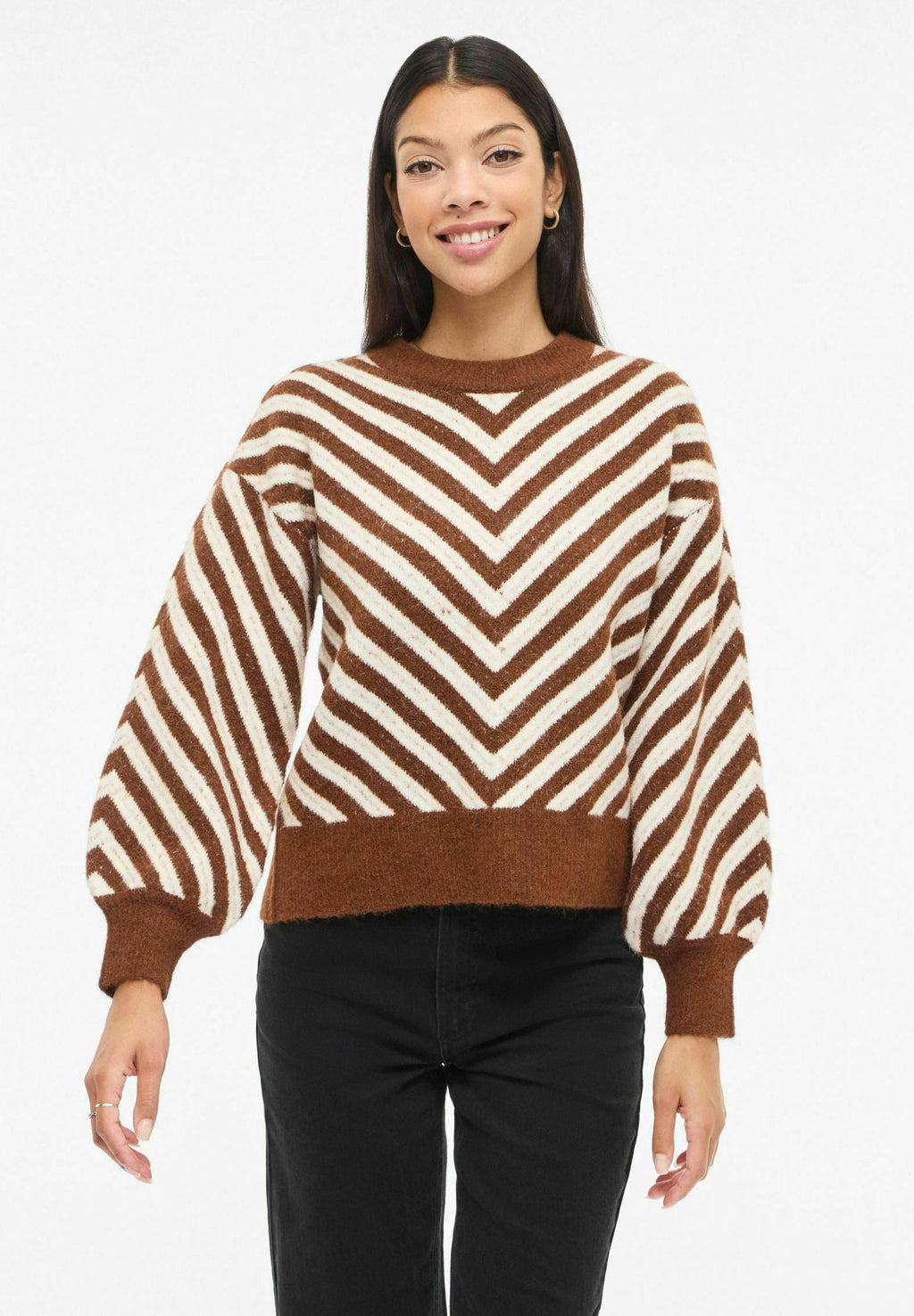 VILA Knitted VILUNA Round neck