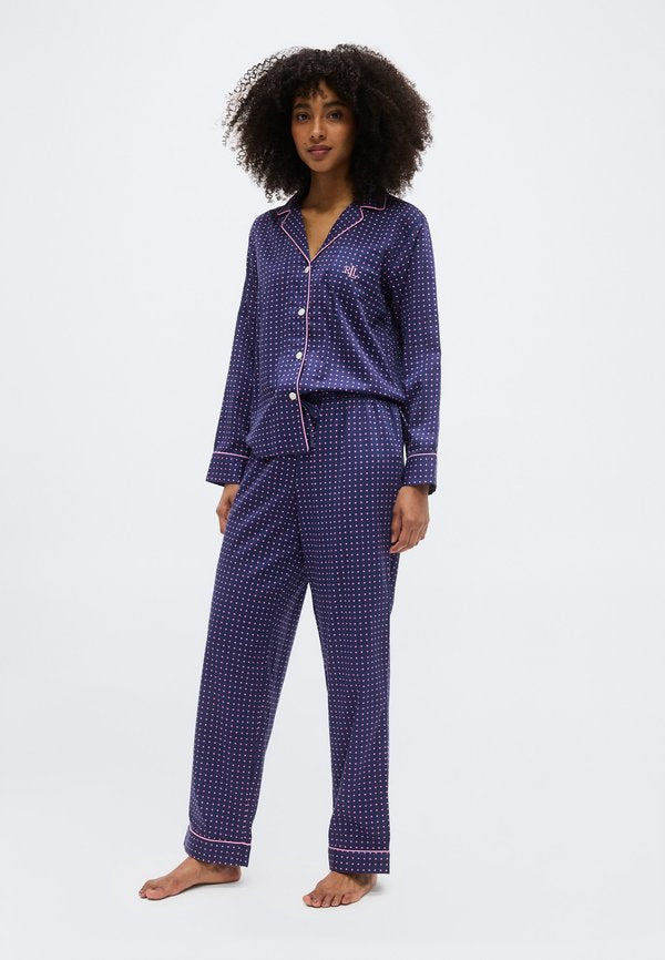 Lauren Ralph Lauren NOTCH COLLAR PAJAMA