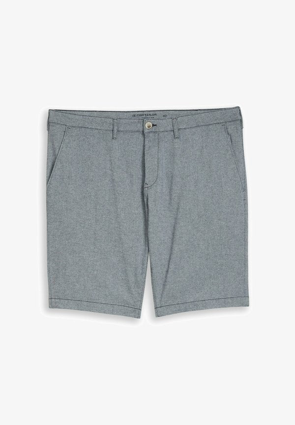TOM TAILOR PLUS SIZE - CHINO SHORTS MIT STRETCH - Shorts - navy structure