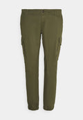 Jack & Jones JJIPAUL JJFLAKE - Cargo trousers - olive night