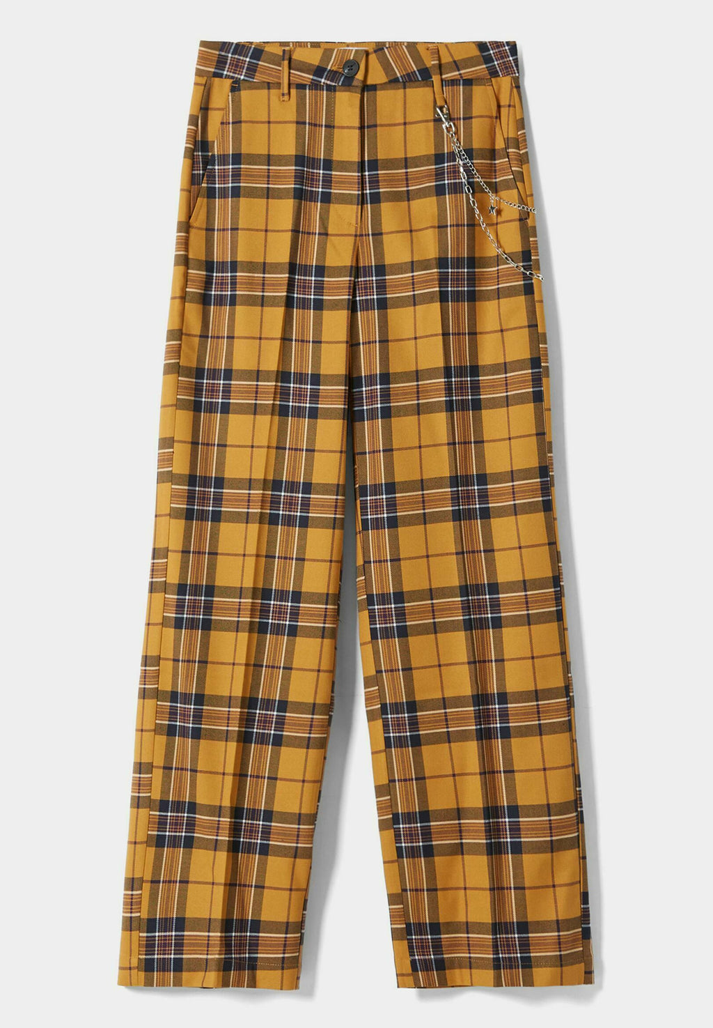 Bershka WITH CHECKS AND CHAIN TAILORED