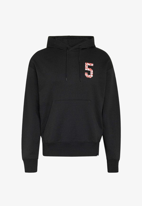 adidas Performance AUDI REVOLUT F1 TEAM GABRIEL BORTOLETO GRAPHIC - Hoodie - black   hi-res red