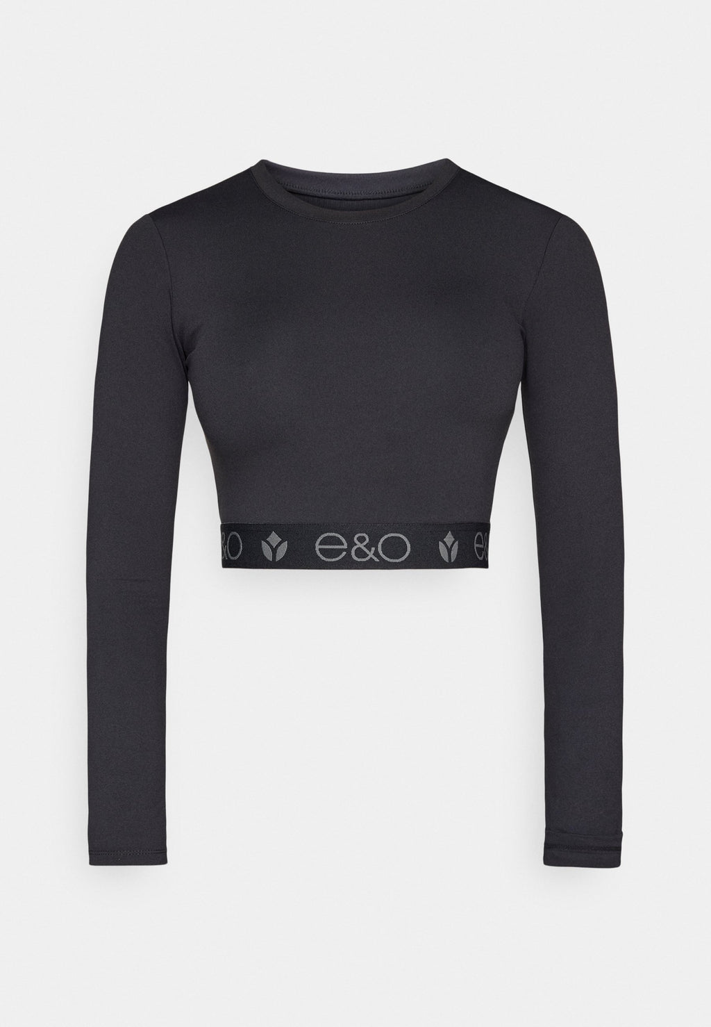 Even&Odd active CROPPED LONG SLEEVE TOP
