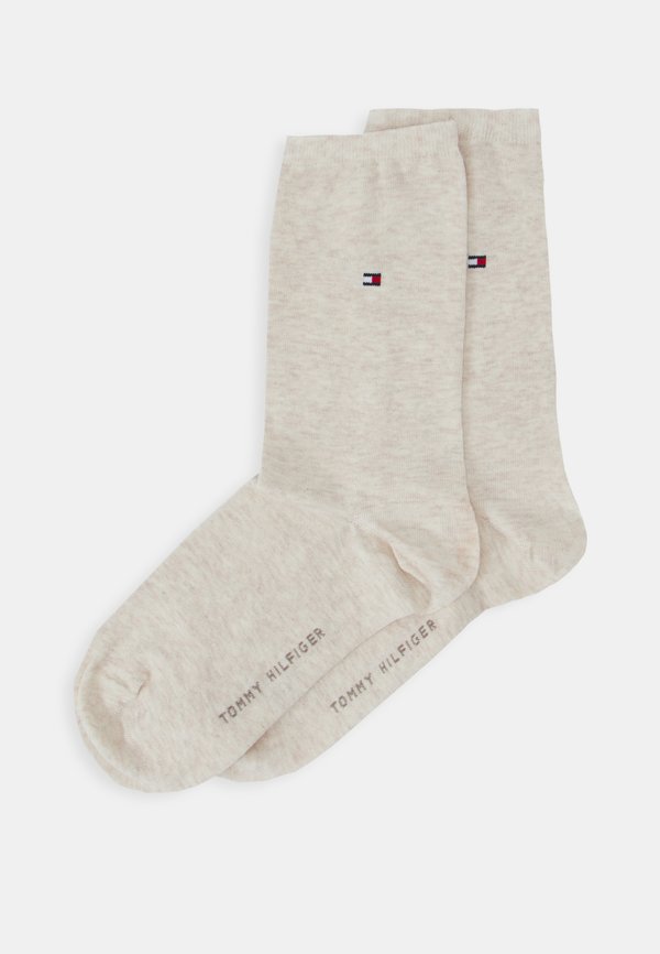 Tommy Hilfiger WOMEN CASUAL 2 PACK - Socks - light beige melange