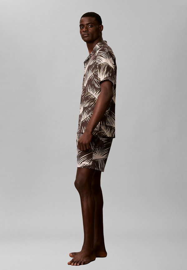 Calvin Klein Swimwear CALVIN KLEIN SWIMWEAR ALL-OVER PRINTED BEACH SHIRT