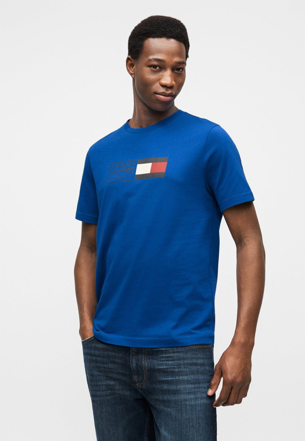 LOGO JERSEY CREW NECK T-SHIRT Media 5
