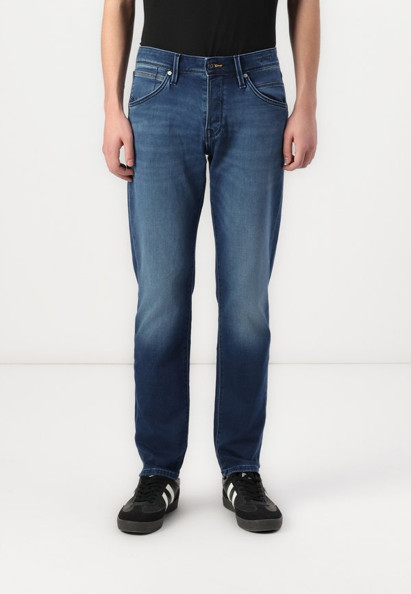 Jack & Jones Tapered fit JJIMIKE JJFOX I.K. GE 424 NOOS - Straight leg jeans - blue denim
