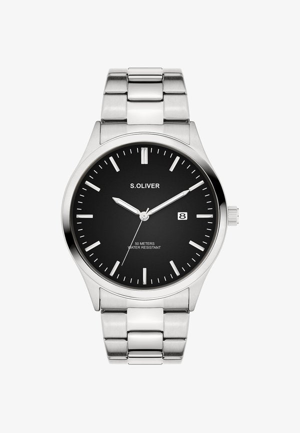 s.Oliver CLASSIC ROUND - Watch - silber