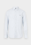Tommy Hilfiger TH FLEX REGULAR FIT STRIPE SHIRT - Shirt - sweet blue