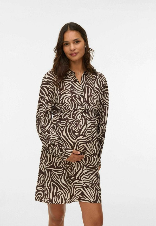 Vero Moda VMMJOSIE Maternity - Shirt dress - black