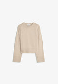 Bershka WITH HEM - Jumper - sand