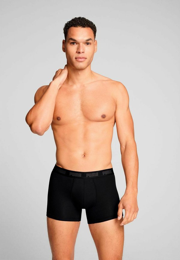 Puma EVERYDAY 3ER PACK - Trunks - black  grey