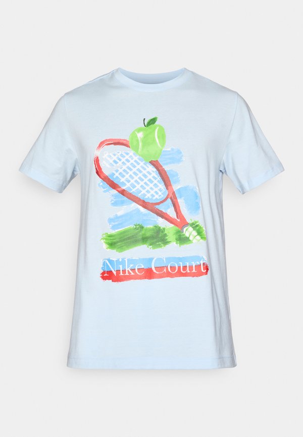 Nike Performance NIKECOURT TEE US OPEN - Print T-shirt - celestine blue
