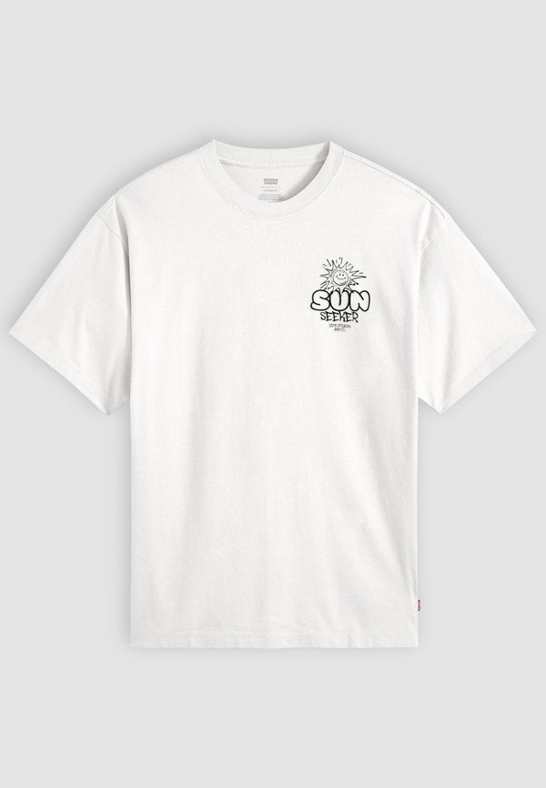 Levi's® VINTAGE FIT TEE - Print T-shirt - lc sun seeker 2 white plus body