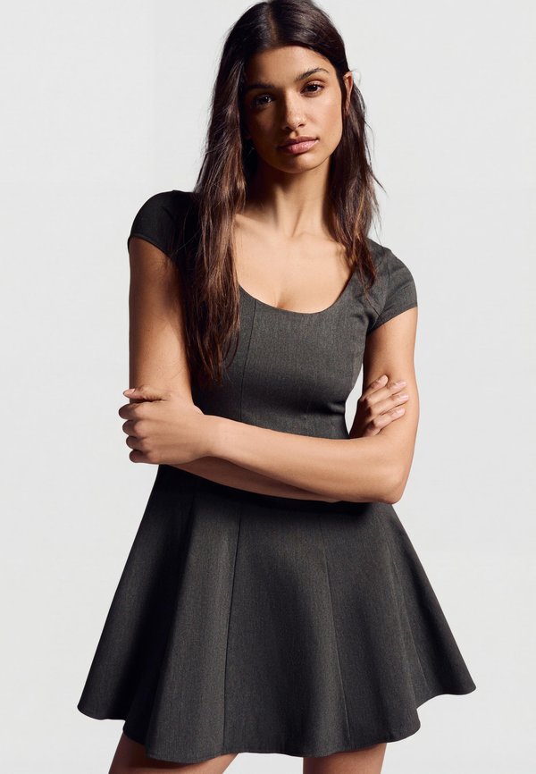 Bershka Day dress - grey
