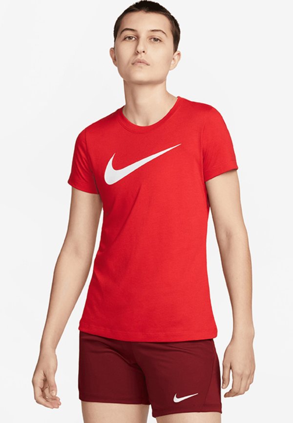 Nike Performance Print T-shirt - rotweiss