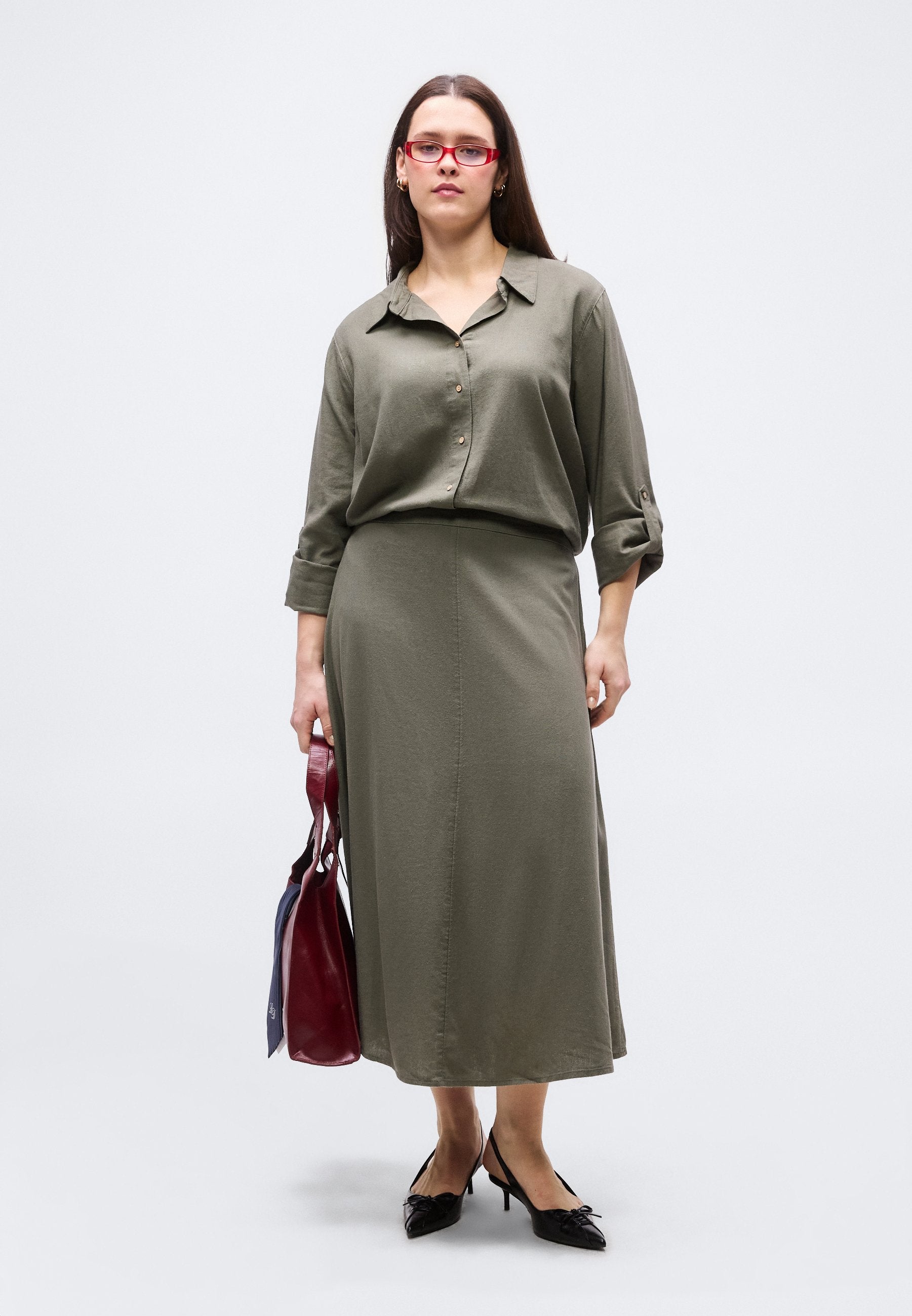 CARGOA Linen Midi Media 2