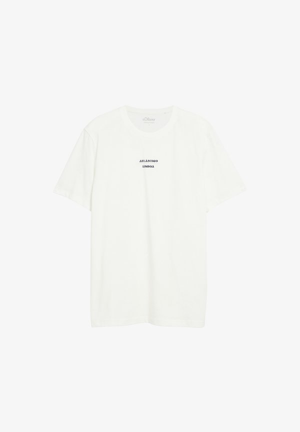 s.Oliver T-SHIRT - Basic T-shirt - ecru