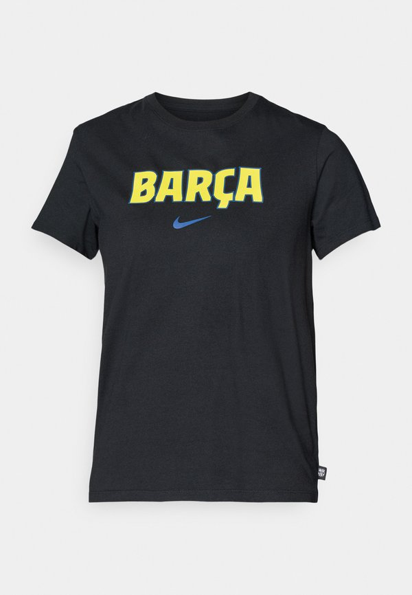 Nike Performance FCB BARCA TEE - Print T-shirt - black