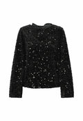 Pieces Long sleeved PCKAM SEQUINS BOW
