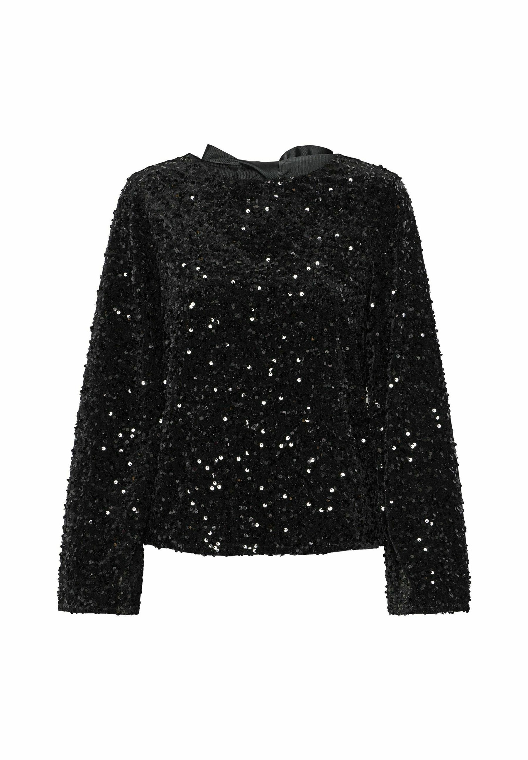 Pieces Long sleeved PCKAM SEQUINS BOW