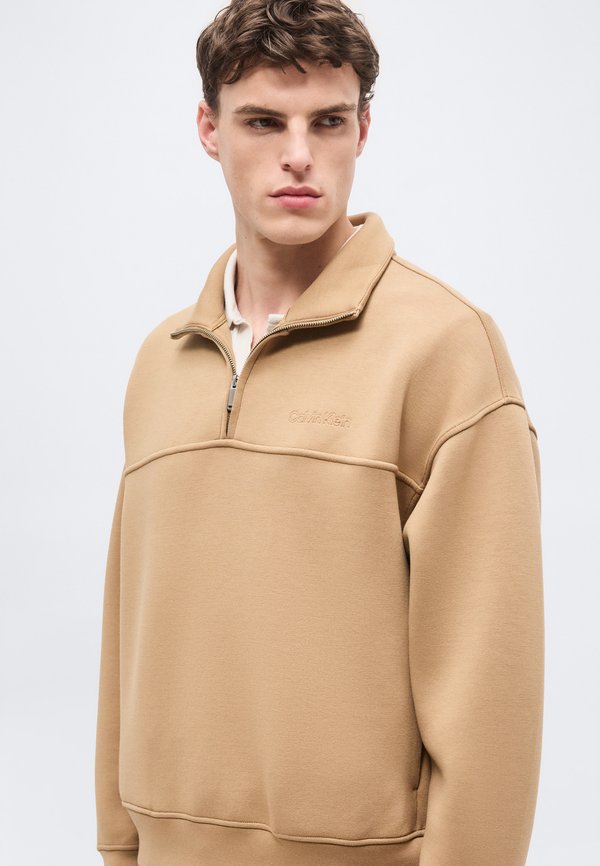 Calvin Klein SPACER MOCK NECK ZIP