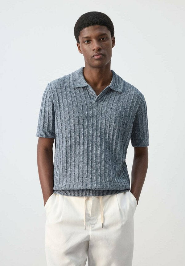 Mango ADULT - Polo shirt - blue
