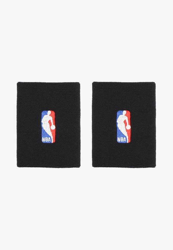 Nike Performance WRISTBANDS NBA 2 PACK - Sweatband - black/black