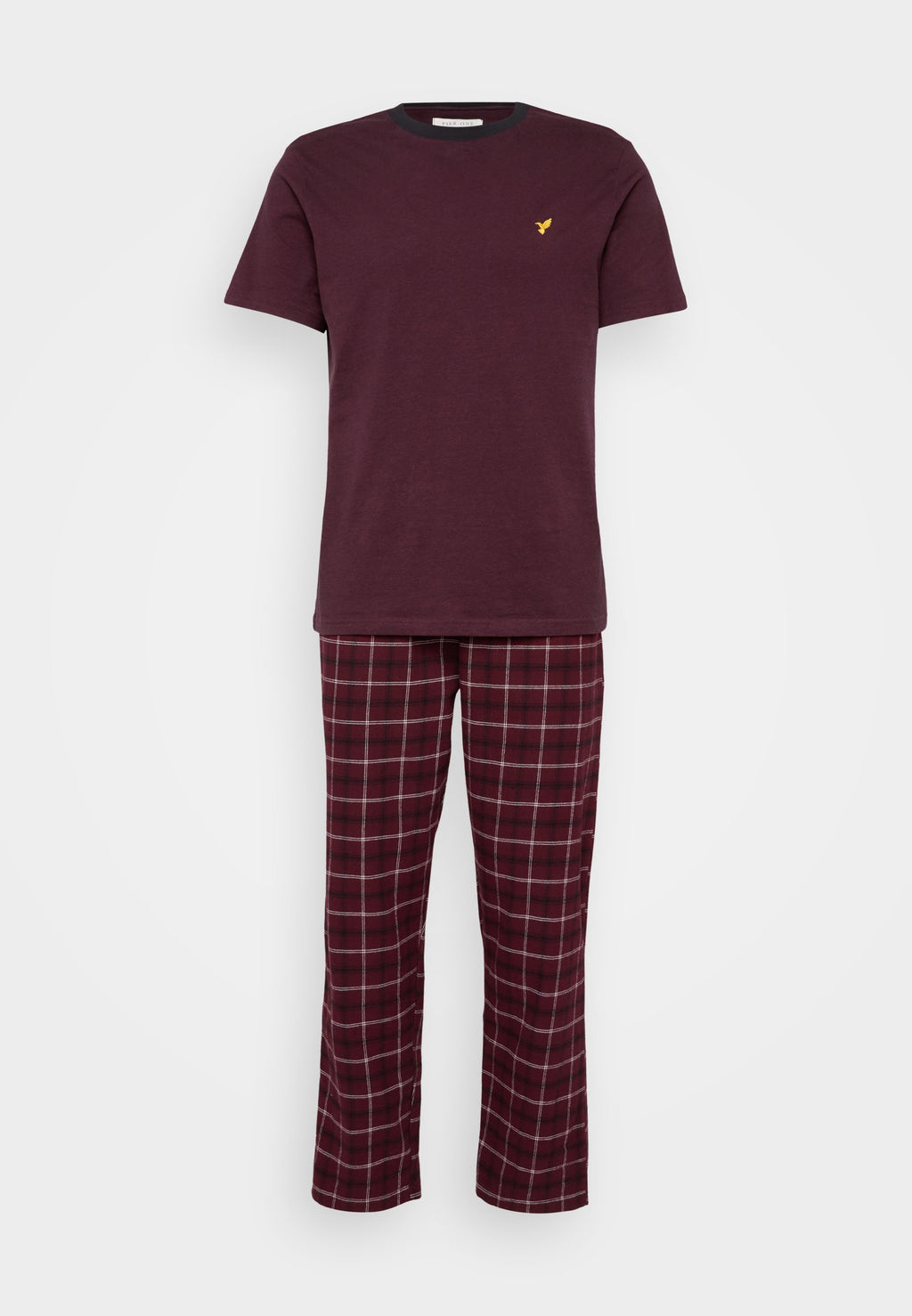 Pier One FINE STRIPE JERSEY NIGHTWEAR SET