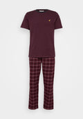 Pier One FINE STRIPE JERSEY NIGHTWEAR SET