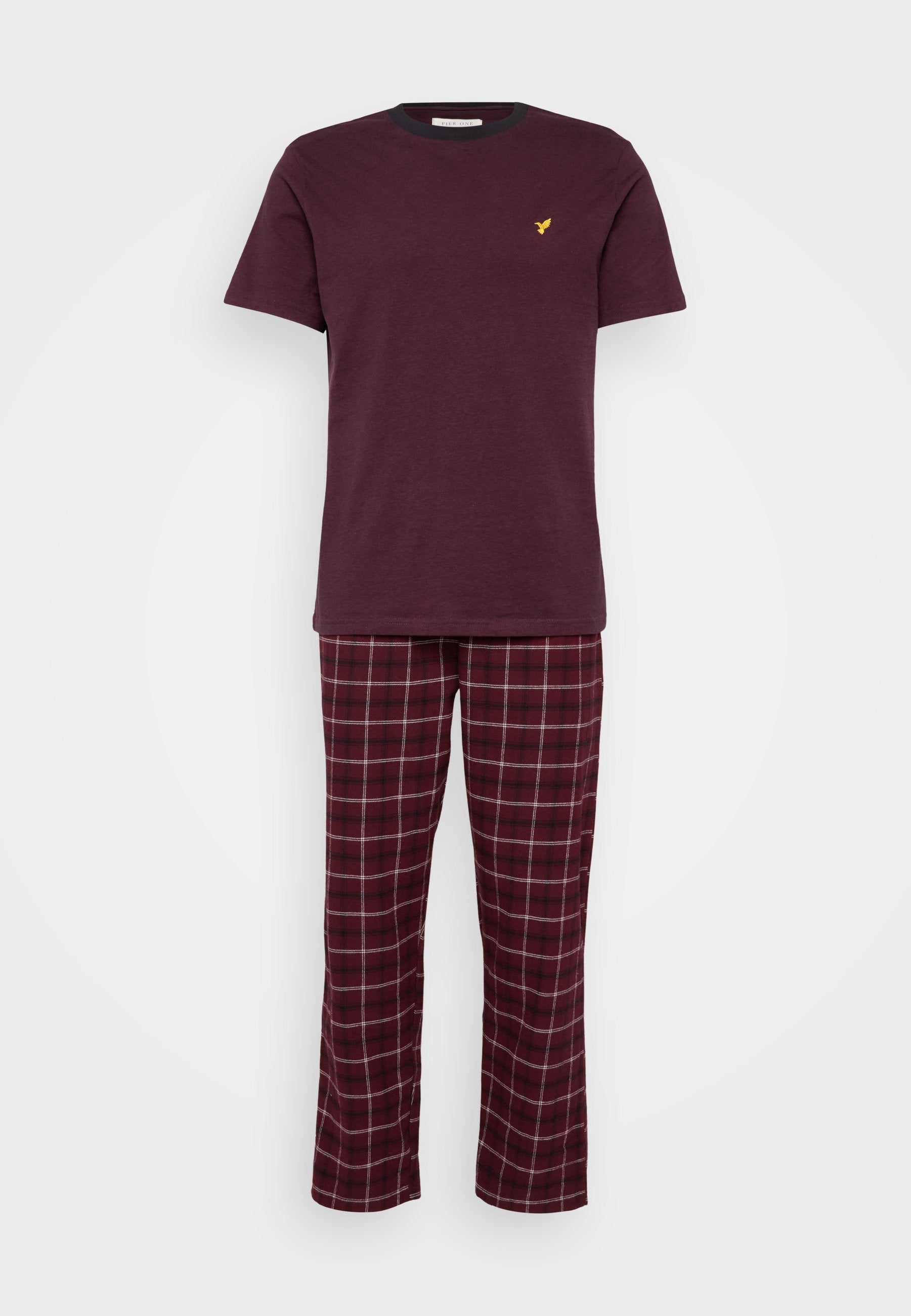Pier One FINE STRIPE JERSEY NIGHTWEAR SET