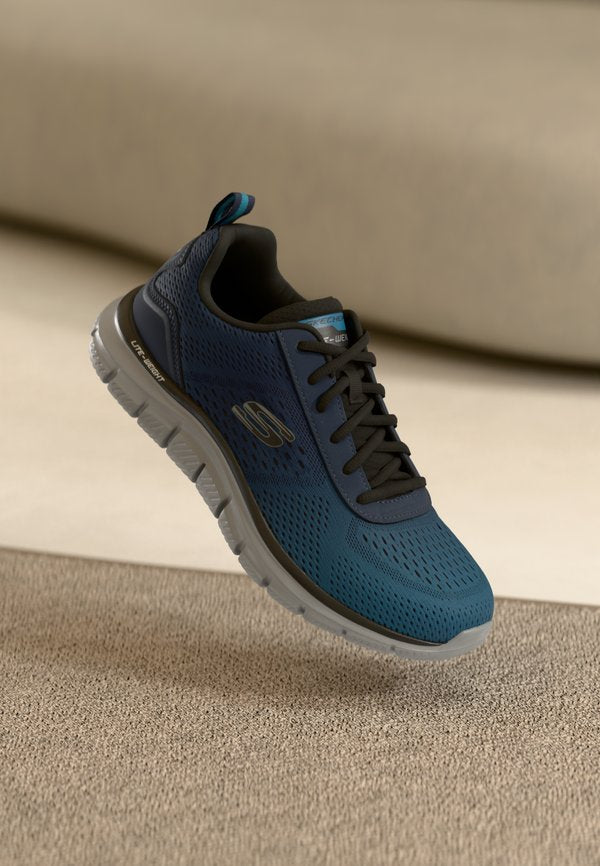 Skechers TRACK WIDE FIT - Trainers - navy/blue