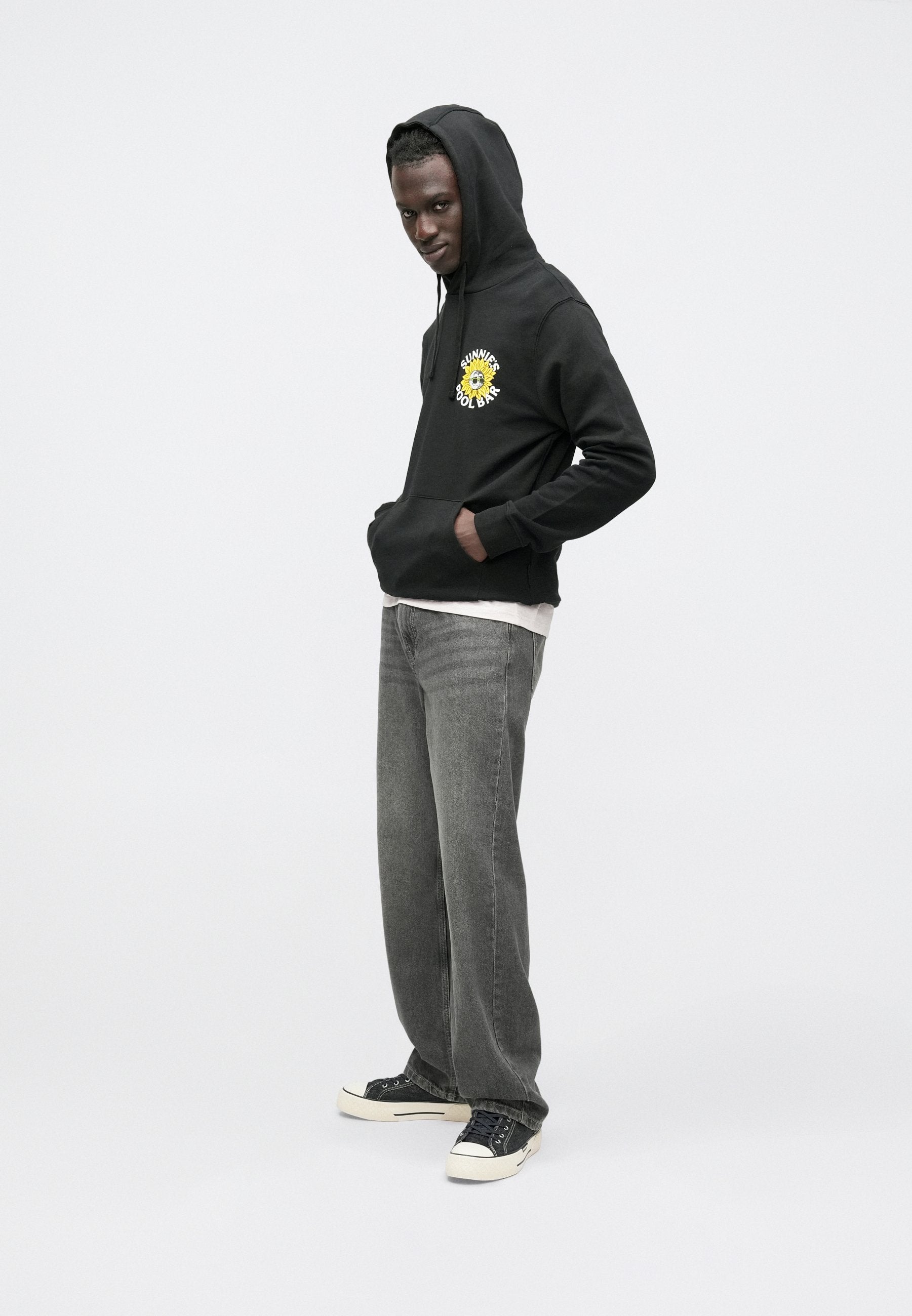 Lyle & Scott SUNNIES POOL BAR GRAPHIC HOODIE
