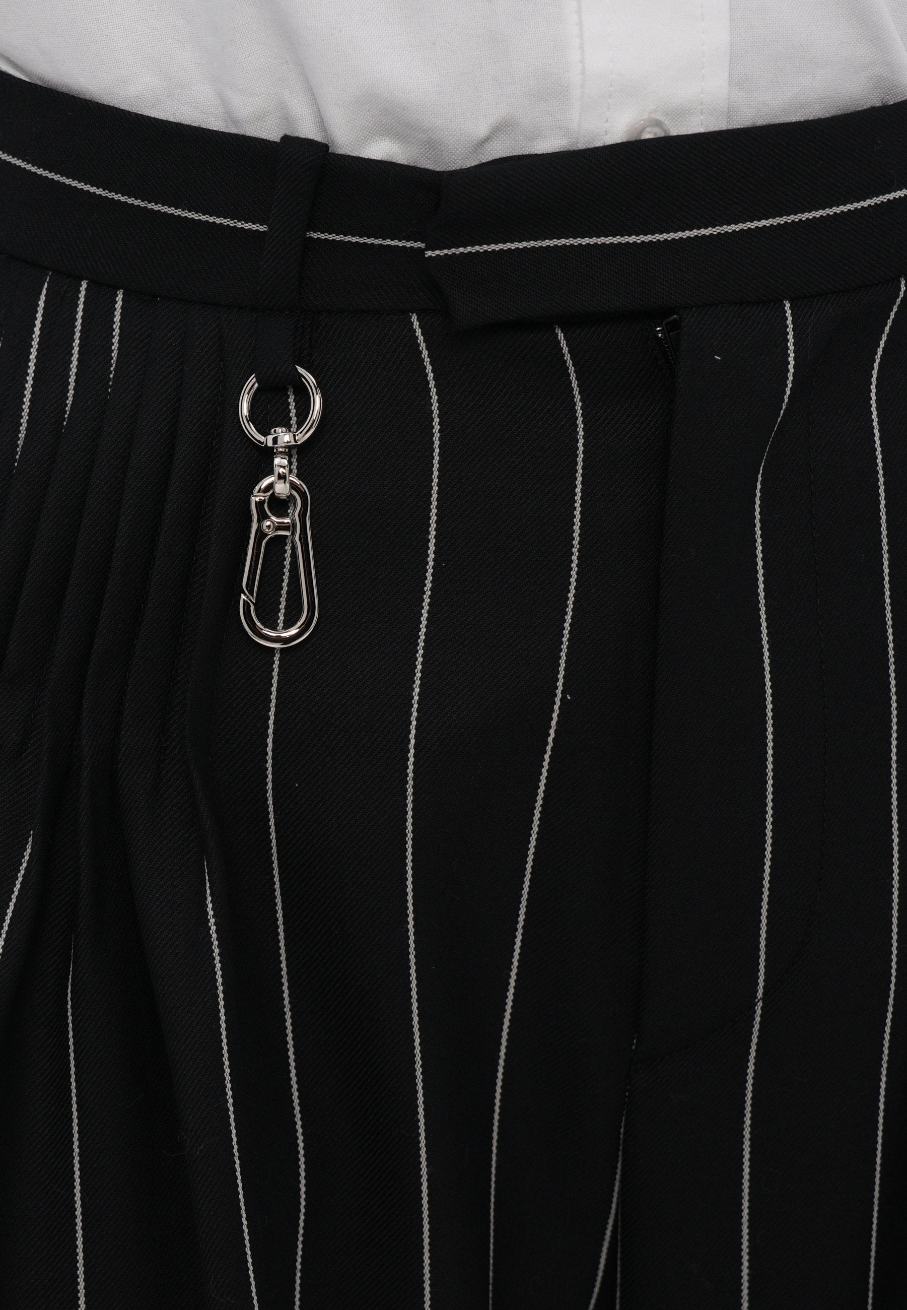 Palomo PINSTRIPED CRUISING TAILORED TROUSERS UNISEX