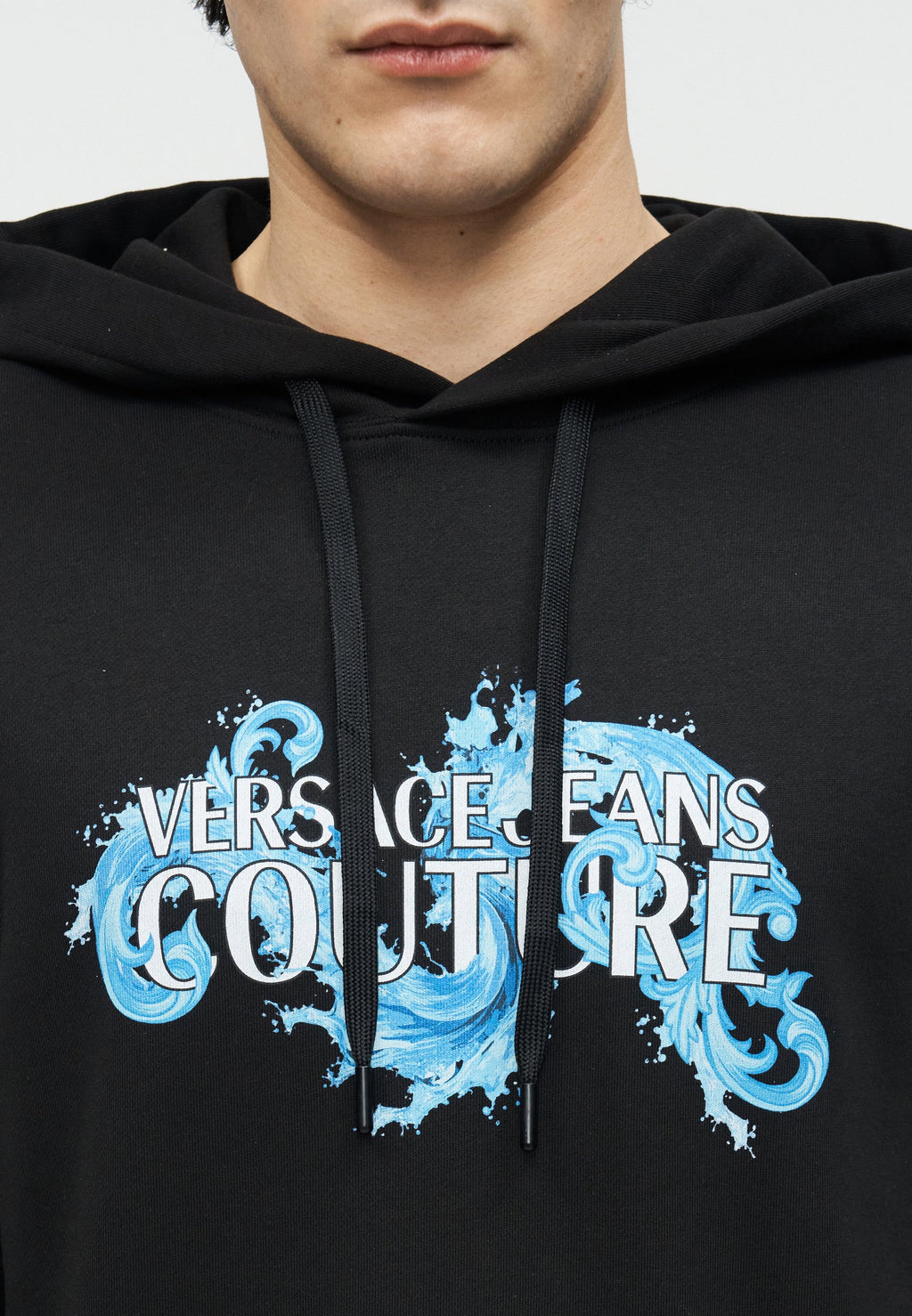 Versace Jeans Couture HOODIE BAROQUE WAVE