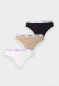 Calvin Klein Underwear BRAZILIAN ICON LOGO 3 PACK - Brazilians - multi-coloured