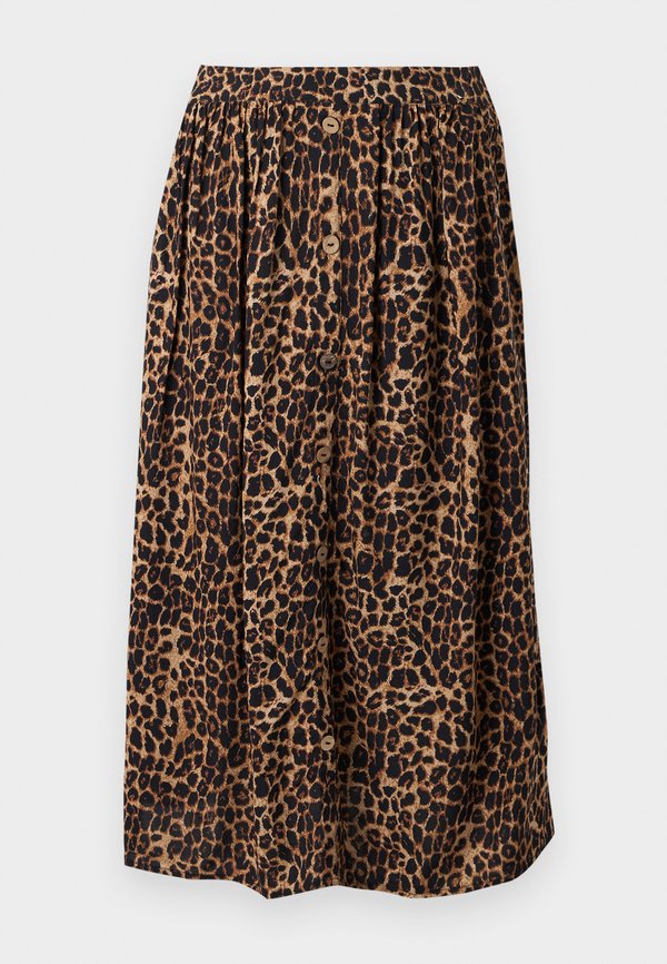 ONLY ONLMILANO LIFE LONG SKIRT - A-line skirt - beige