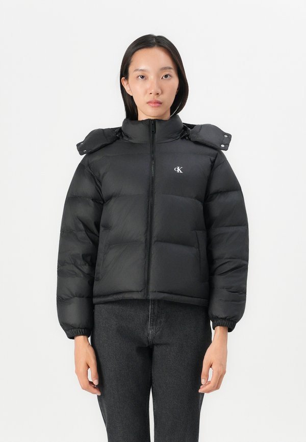 Calvin Klein Jeans ESSENTIAL MIDWEIGHT PUFFER JACKE - Down jacket - black