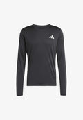adidas Performance ADIZERO TEE - Long sleeved top - black