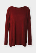 ONLY ONLAMALIA BOATNECK  - Jumper - syrah