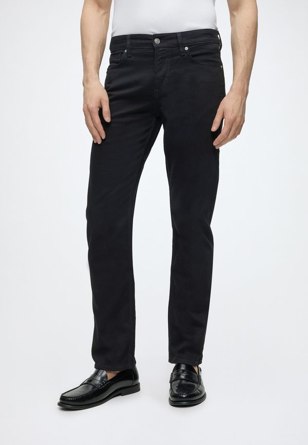 Guess ANGELS - Straight leg jeans - true black black