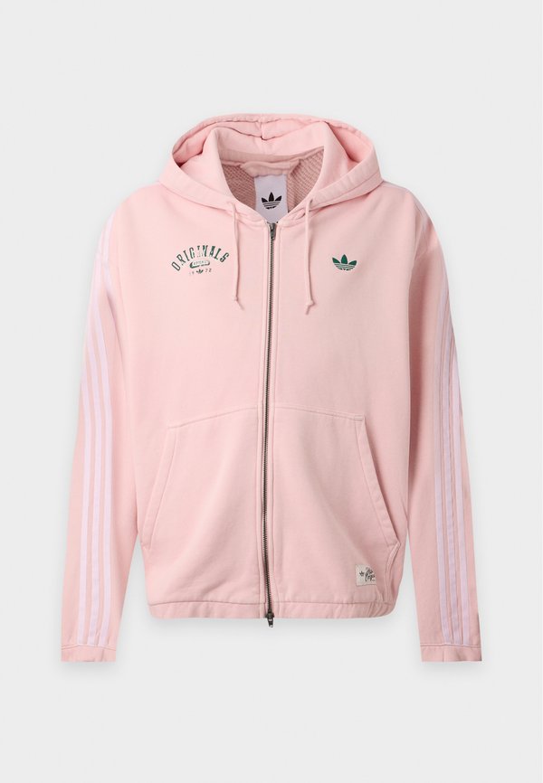 adidas Originals ZIP THRU - Zip-up sweatshirt - sandy pink