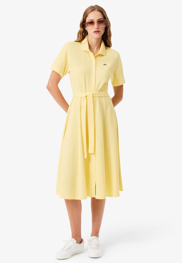Lacoste Jersey dress - yellow