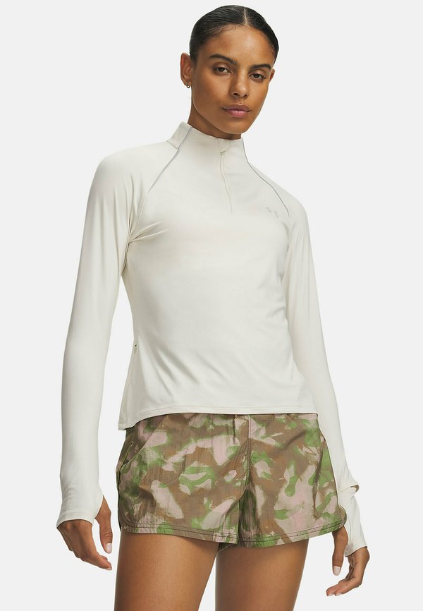 Under Armour VELOCITI - Long sleeved top - stone
