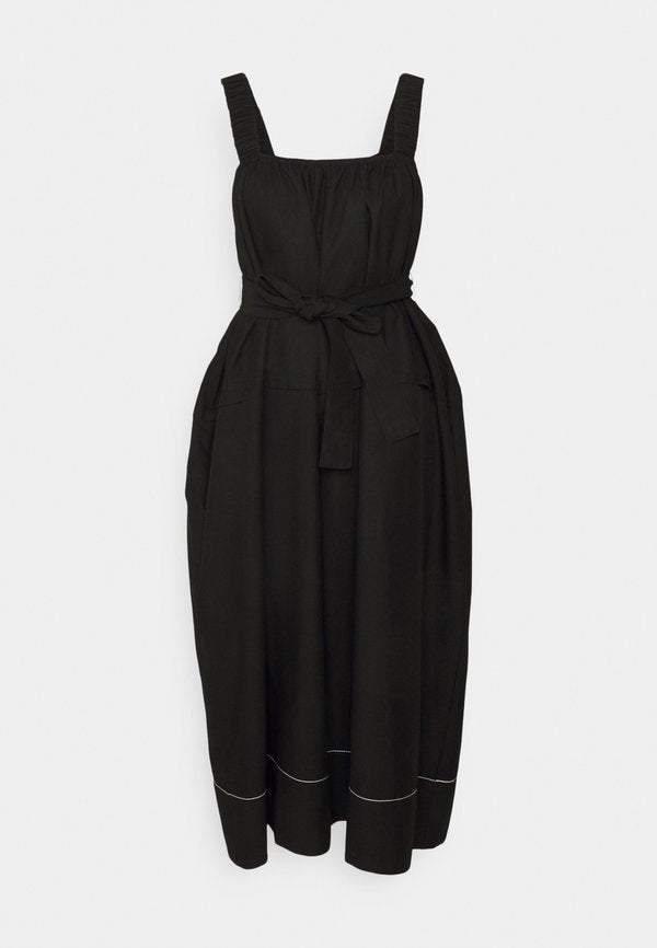 Proenza Schouler White Label DRAPEY SUITING BELTED DRESS