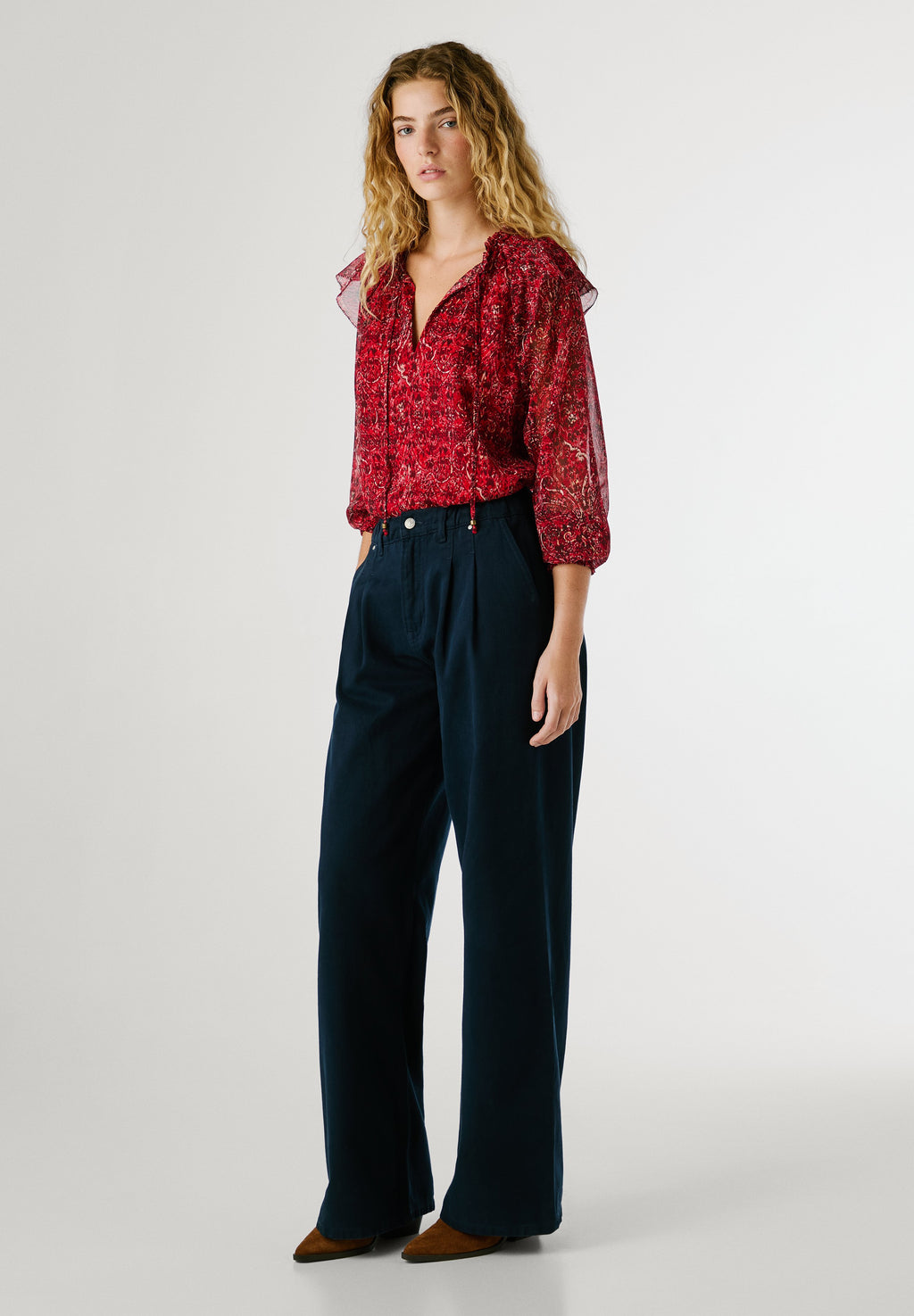 Pepe Jeans LOOSE ST HW CHINO