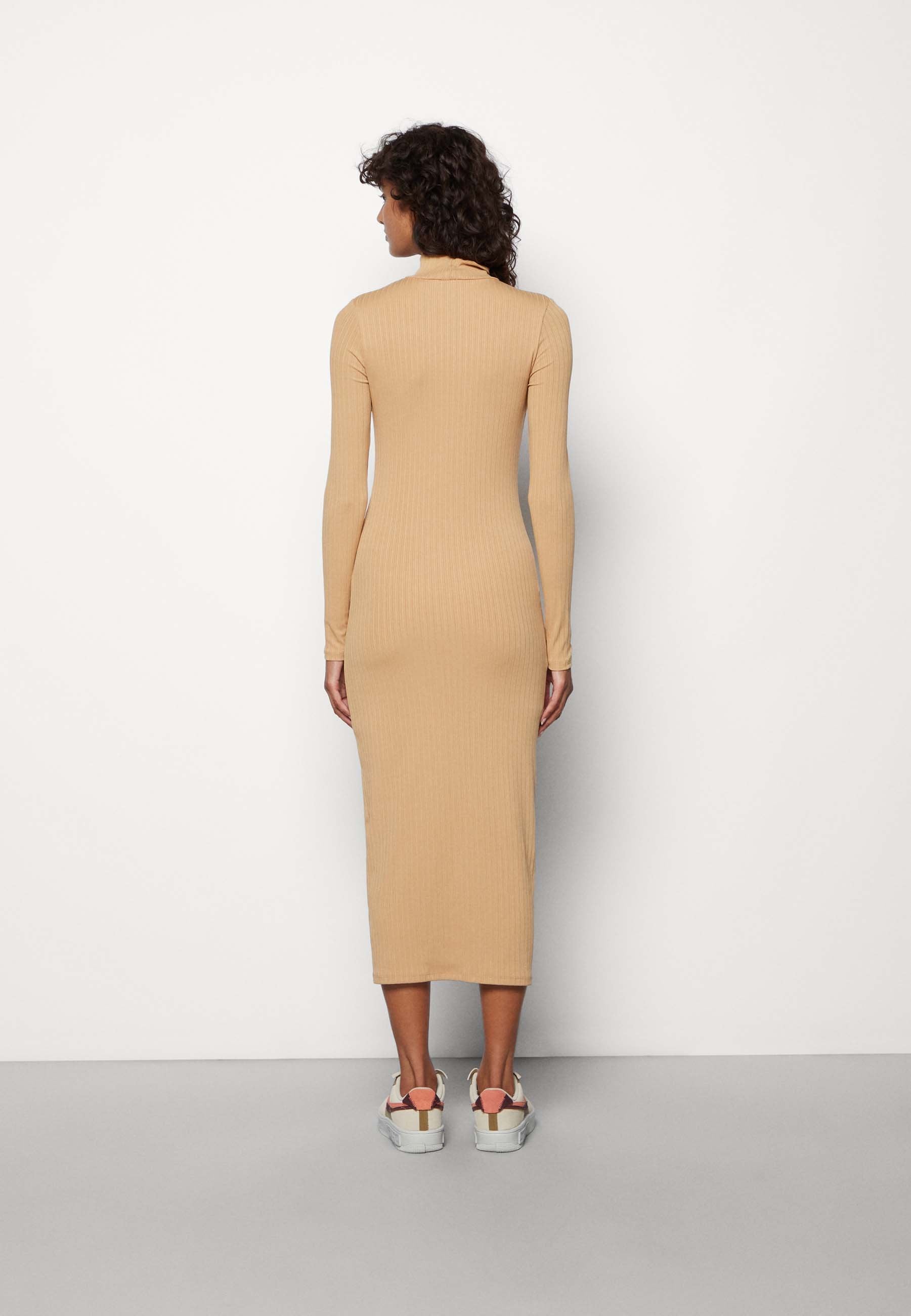 Hollister Co. MOCK CUTOUT MIDI DRESS