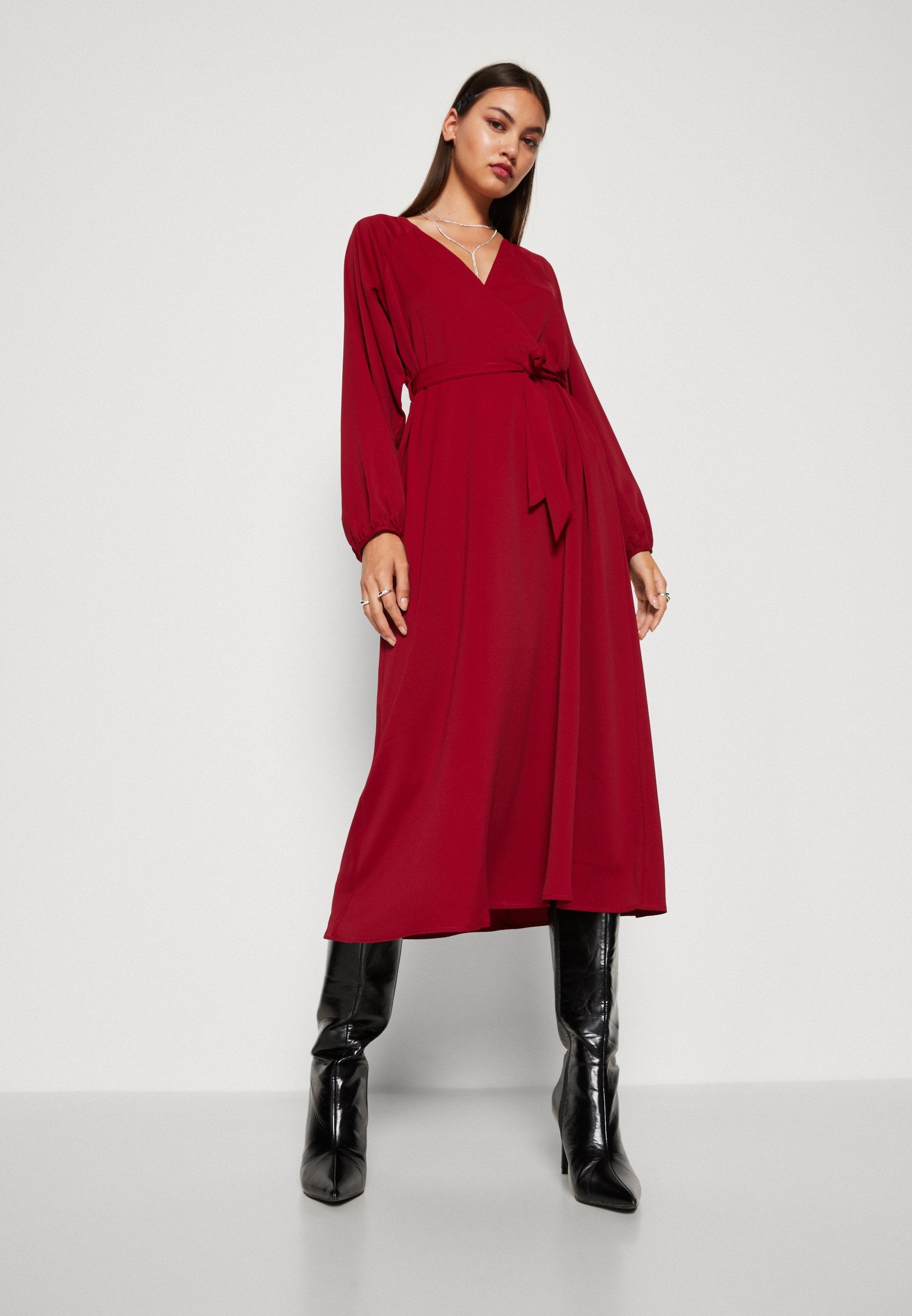 ONLCARLA LIFE MIDI WRAP DRESS Media 5