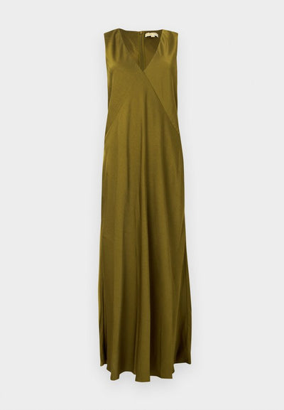 MICHAEL Michael Kors V NECK MIDI DRESS