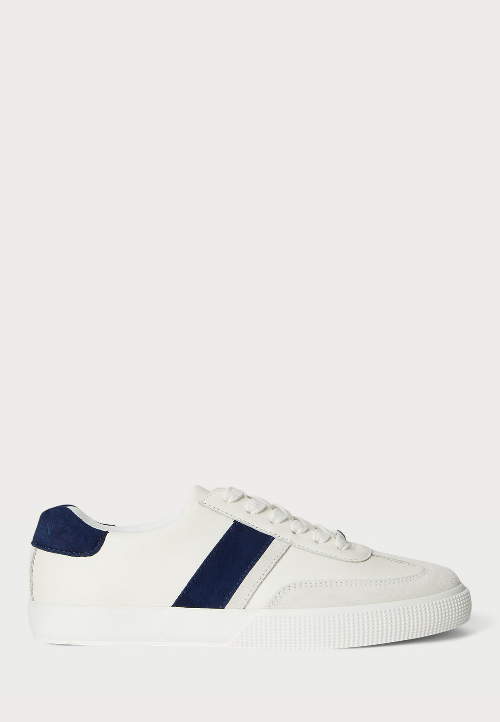 Lauren Ralph Lauren TWO-TONE BRAYLEE LEATHER & SUEDE SNEAKER
